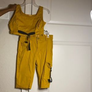 Two piece outing set